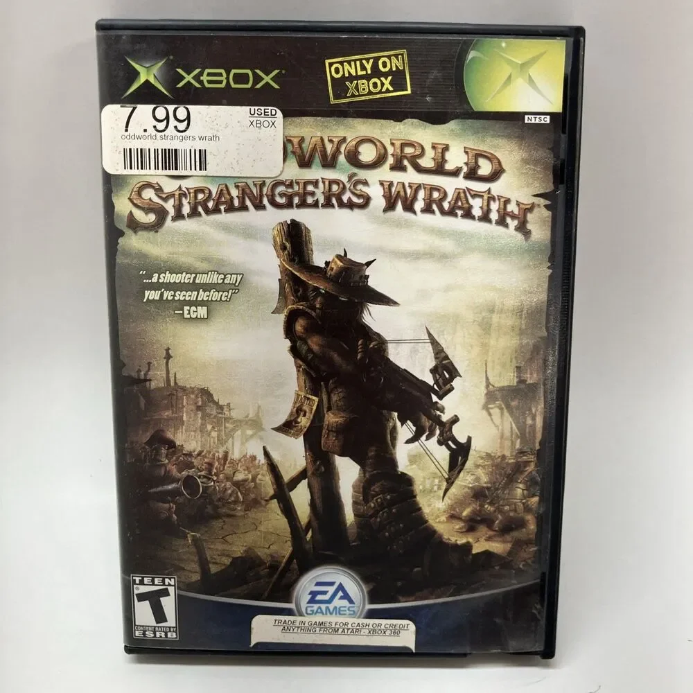 Oddworld: Stranger's Wrath (Microsoft Xbox, 2005) CIB Tested